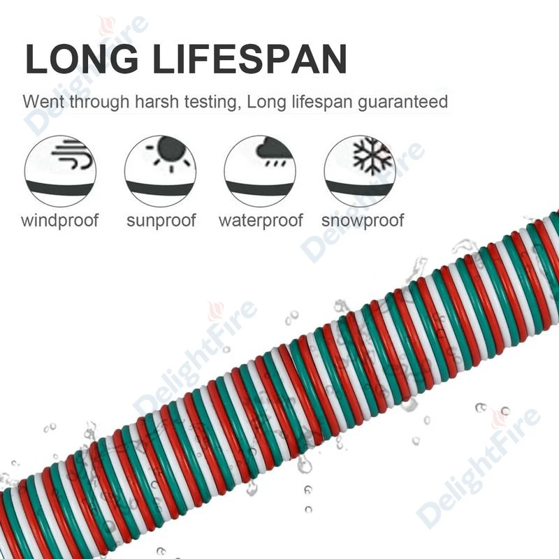 UL2468 3 рулона 3pin 22AWG луженая медная проволока Светодиодная лента провод