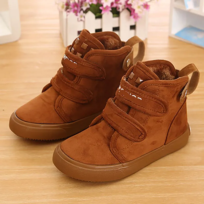 EU23-37 брендовые туфли с красной Новинка Обувь на плоской подошве Зимняя обувь меху