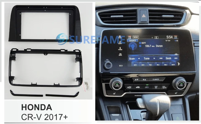 9 дюймов Автомобильная панель радио для Honda CRV CR-V 2017 + набор установки приборной