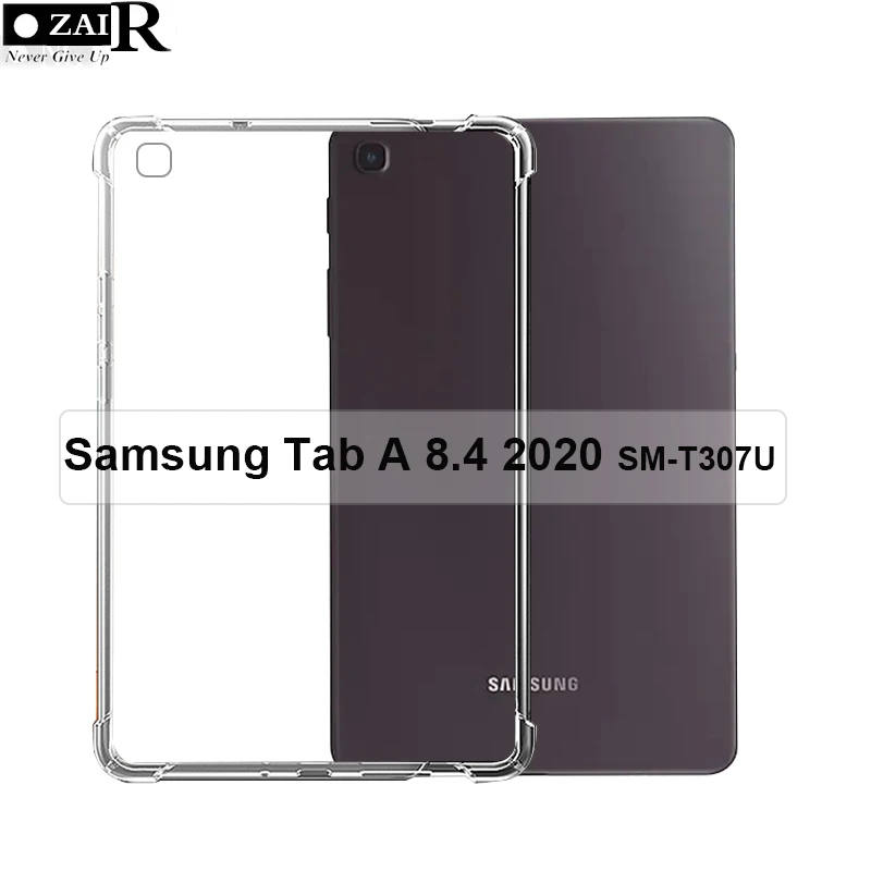 

For Samsung Galaxy Tab A 8.4 2020 SM-T307 Case Silicone Tablet Bags Soft TPU Back Cover For Samsung SM-T307U Protective Shell