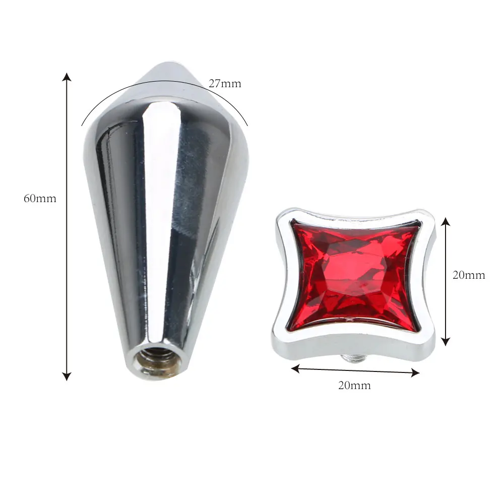 IKOKY металлическая Анальная пробка Эротические товары для взрослых массажер
