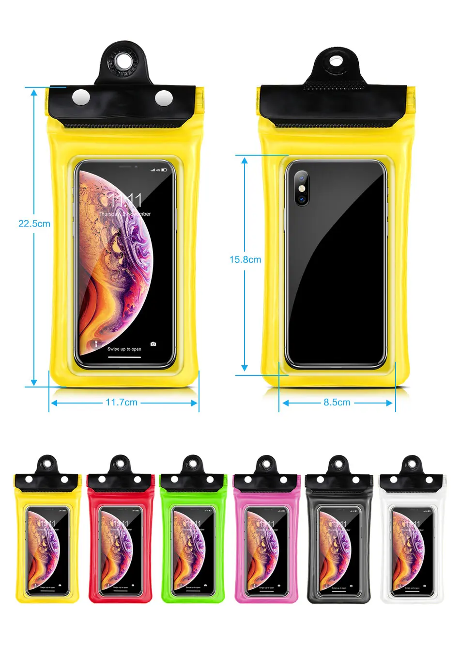 Чехол KISS, водонепроницаемый чехол для телефона samsung S8 S9 S10 Plus, прозрачный герметичный подводный чехол для сотового смартфона
