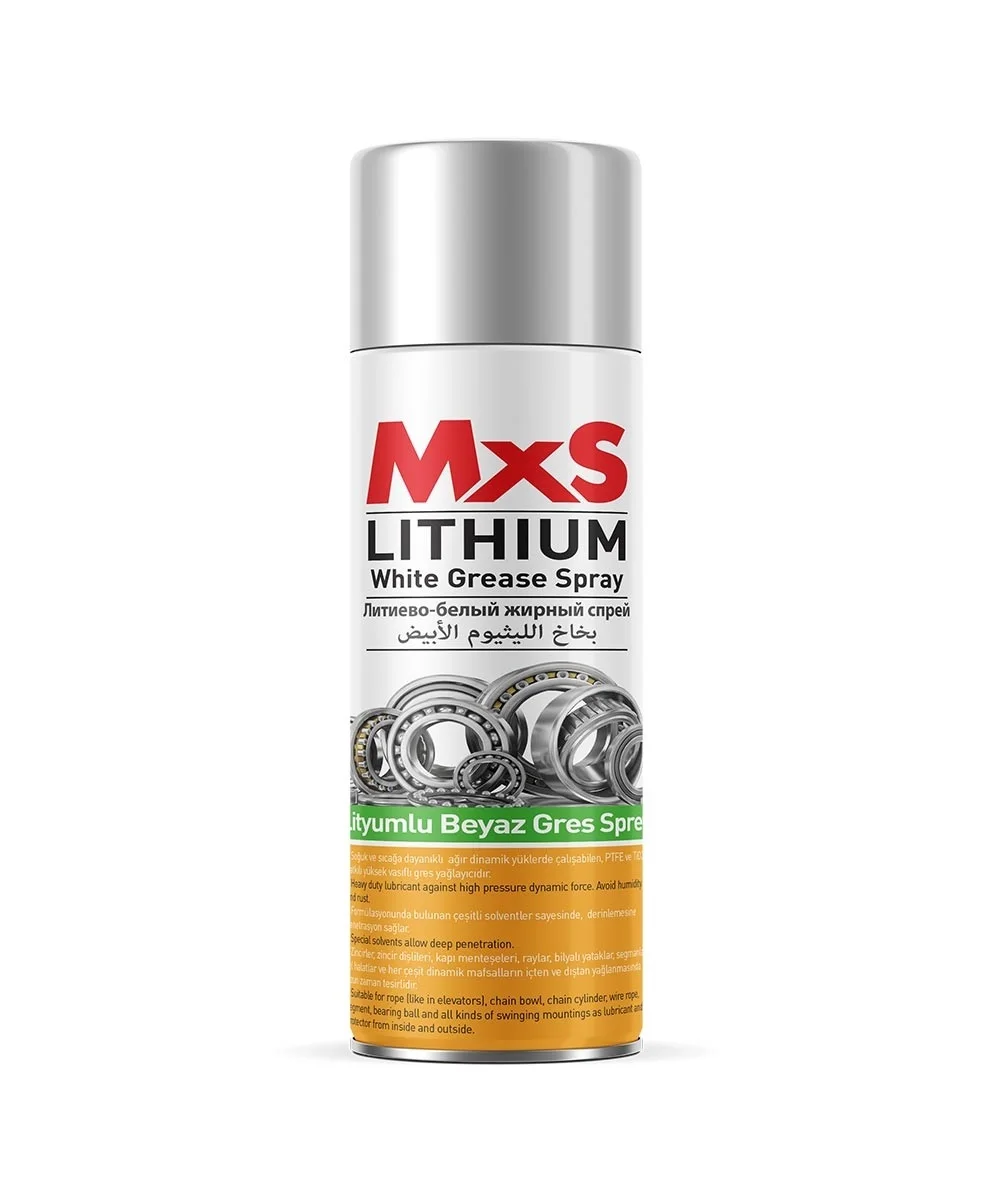 

MxS Lithium White Grease Spray 400 ml