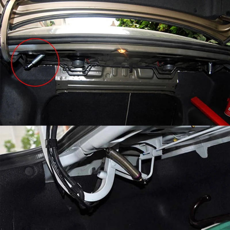Car trunk lid spring automatically for Ford Focus Fusion Escort Kuga Ecosport Fiesta Falcon Mondeo Taurus MUSTANG | Автомобили и