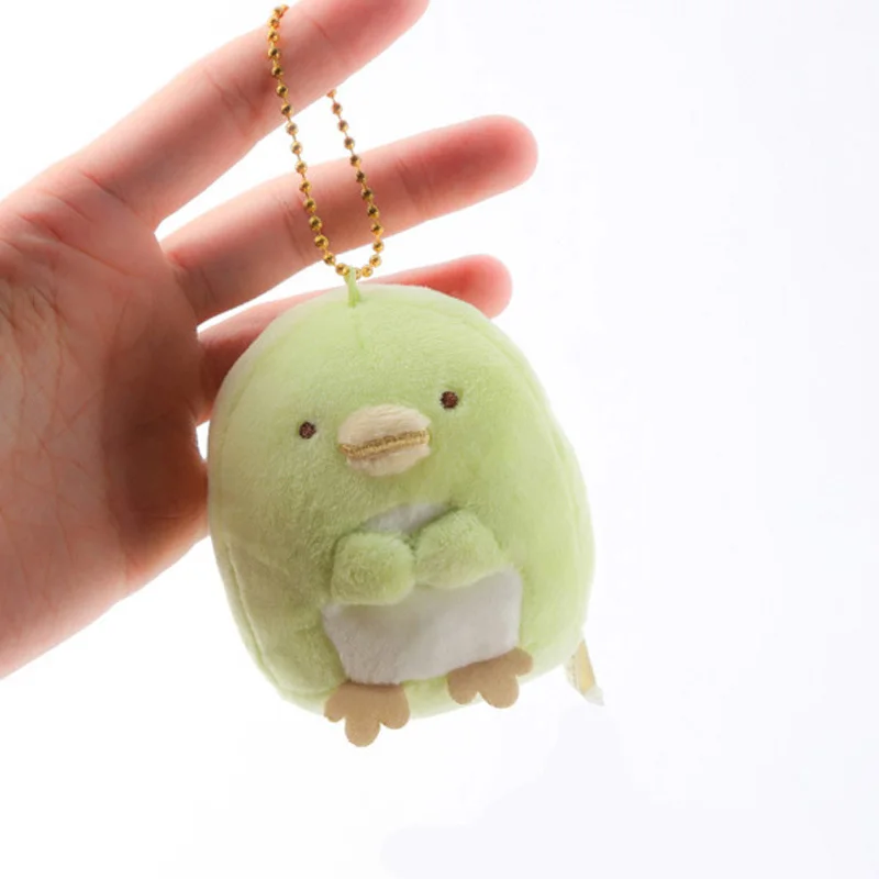 7 см Sumikko Gurashi Мягкая Подвеска для ключей плюшевые игрушки для детей детские мягкие куклы игрушки для девочек подарок на день рождения сумка Подвеска
