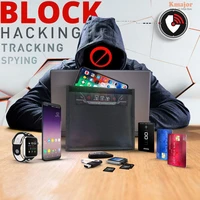 anti spy signal blocking bag stop gps rfid 4g 5g bluetooch case for iphone 11 12 pro max 6 7 8 plus 6inch 7inch phone bag