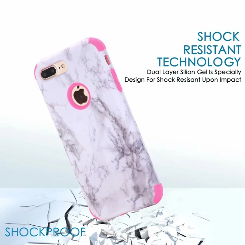 For iPhone 5 5s SE 6 6S 7 8 Plus X Xs Xr 11 Pro Max PC + Silicone Rhinestone Armor Case Anti Shock Impact Cover | Мобильные телефоны
