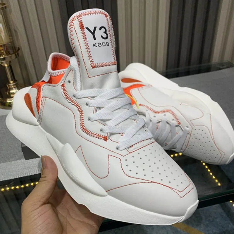 

Summer Breathable KGDB Y3 Men's Shoes Sports Single Shoes Women's Thick Soled Comfortable Casual Father Shoes Lovers Casual Shoe