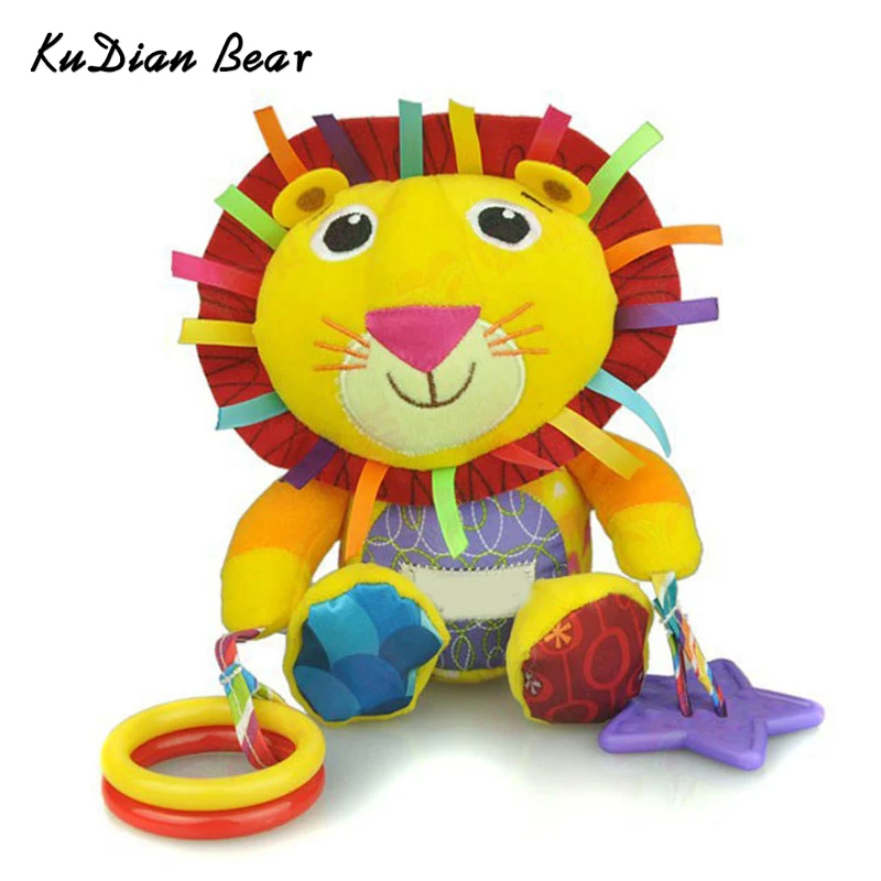 

KUDIAN BEAR детские мягкие игрушки для младенцев мобильный телефон на кровать животное погремушка игрушка подвесной колокольчик игрушки Новоро...
