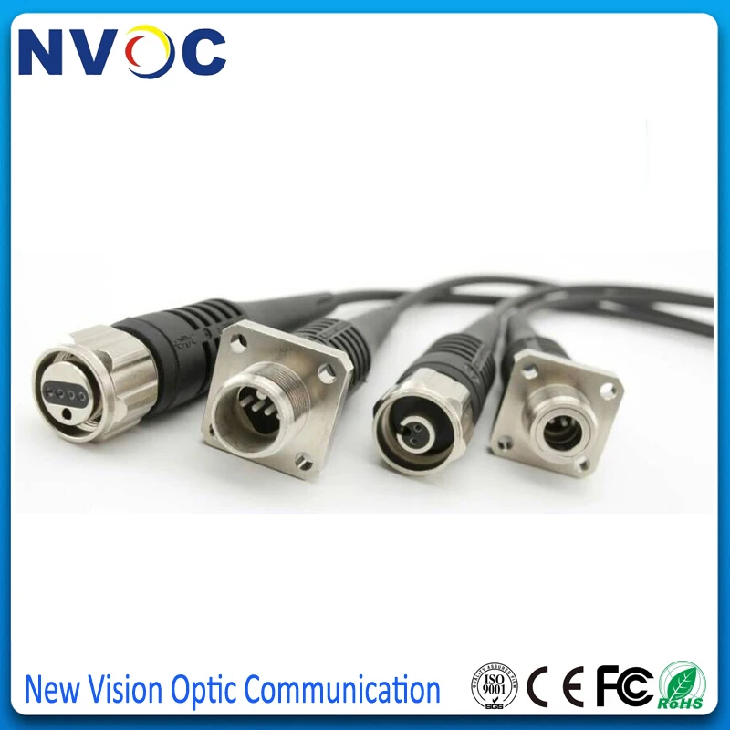2 ядра 50 м 100 150 Круглый ODC оптоволоконный патч-корд 2C SM штекер/гнездо для