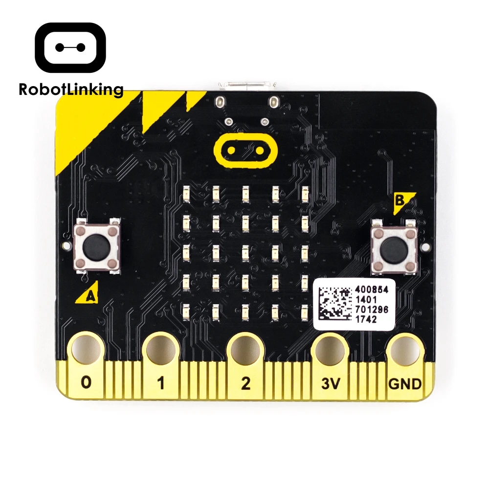 Плата разработки micro:bit NRF51822 микроконтроллер с датчиком движения светодиодный