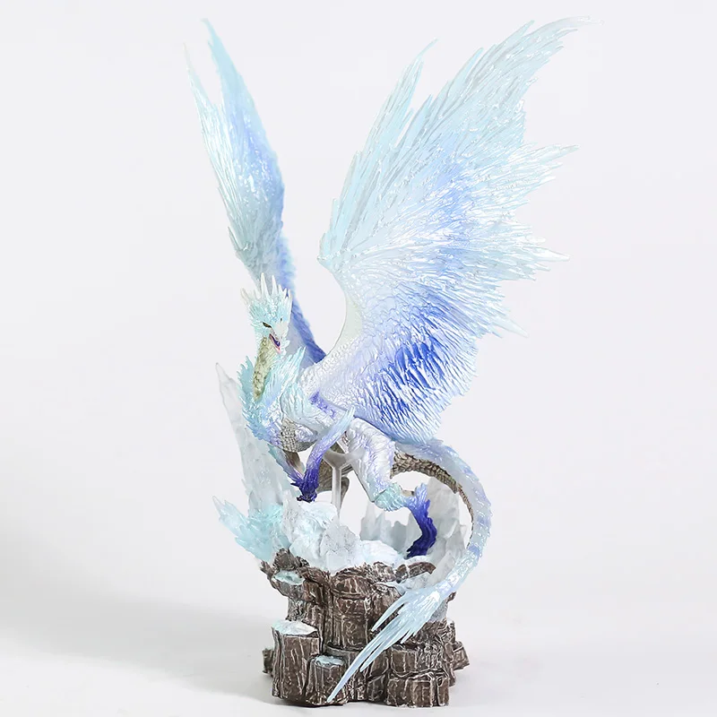 

MHW Monster Hunter World: Iceborne Velkhana Nergigante Statue PVC Figure Collectible Model Toy