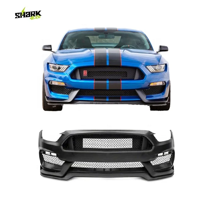 

Для Ford Mustang 2015 2016 2017 GT350 Style PP передний бампер