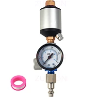 spray gun regulator mini inline air filter oil and water separator water strainer drain valve water trap air dryer for airbrush