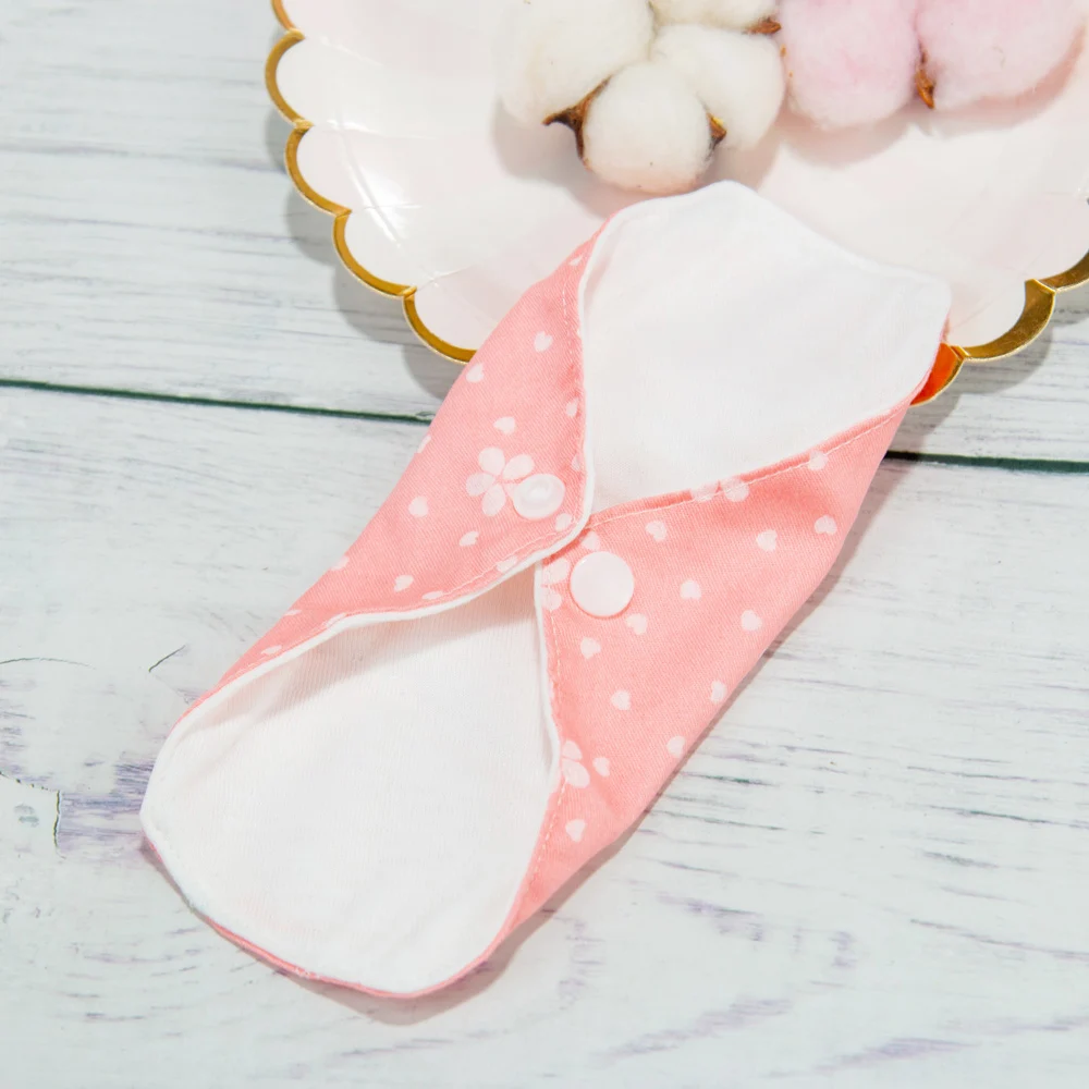 1 Pc Good Quality Health Higiene Feminina Panty Liner Reusable Waterproof Cotton Material Menstrual Cloth Sanitary Pads|pad pad|padded materialpad