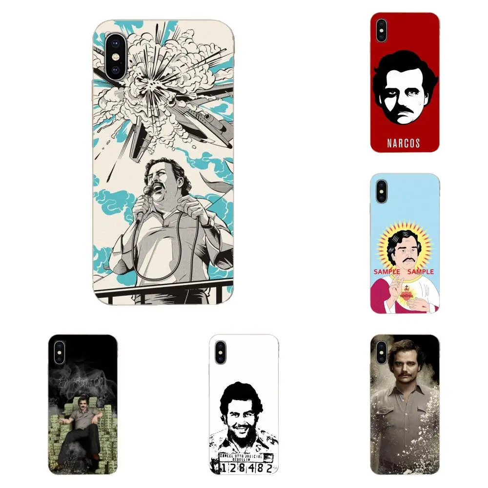 Pablo Escobar Стикеры для Galaxy Alpha Note 10 Pro A10 A20 A20E A30 A40 A50 A60 A70 A80 A90 M10 M20 M30 M40 мягкие удобные