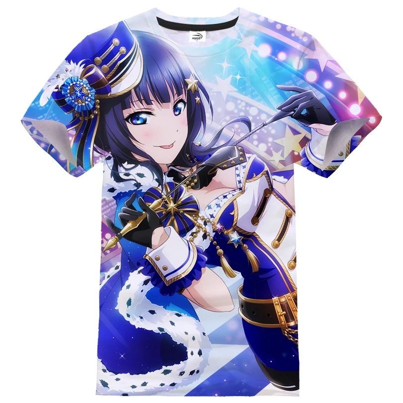 

Anime Love Live 3d Printed T-shirt Unisex Summer Fashion Casual Harajuku Short Sleeve Round Neck Streetwear Oversize Clothes