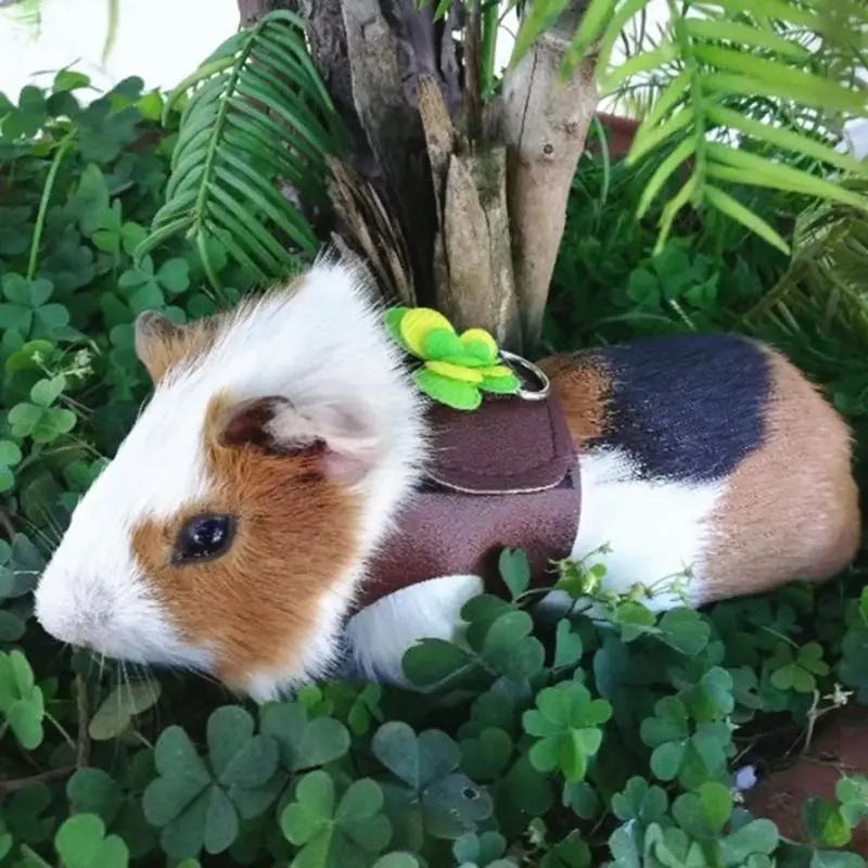 Хомяк жгут жилет регулируемый поводок для свинка Шиншилла Мыши Крысы хорек