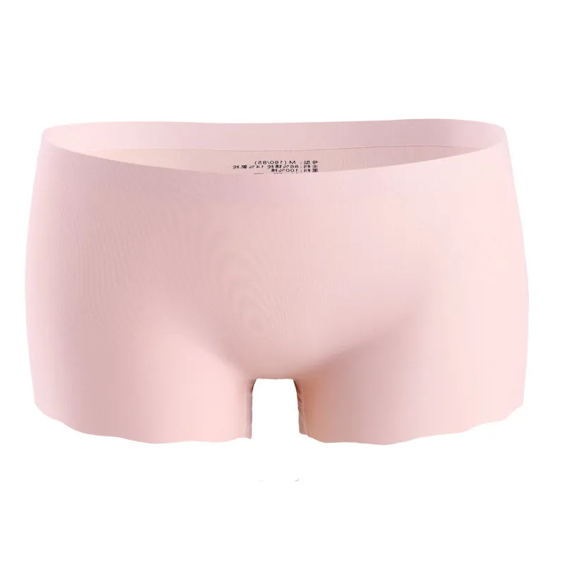 Новинка большие размеры шелковые бесшовные сексуальные дышащие защитные брюки