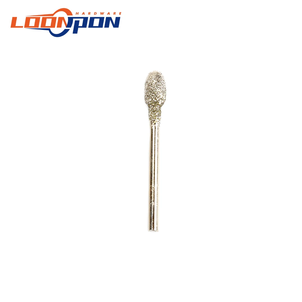 20 шт. 6 мм овальные Алмазные Заусенцы вольфрамовые сверла с покрытием