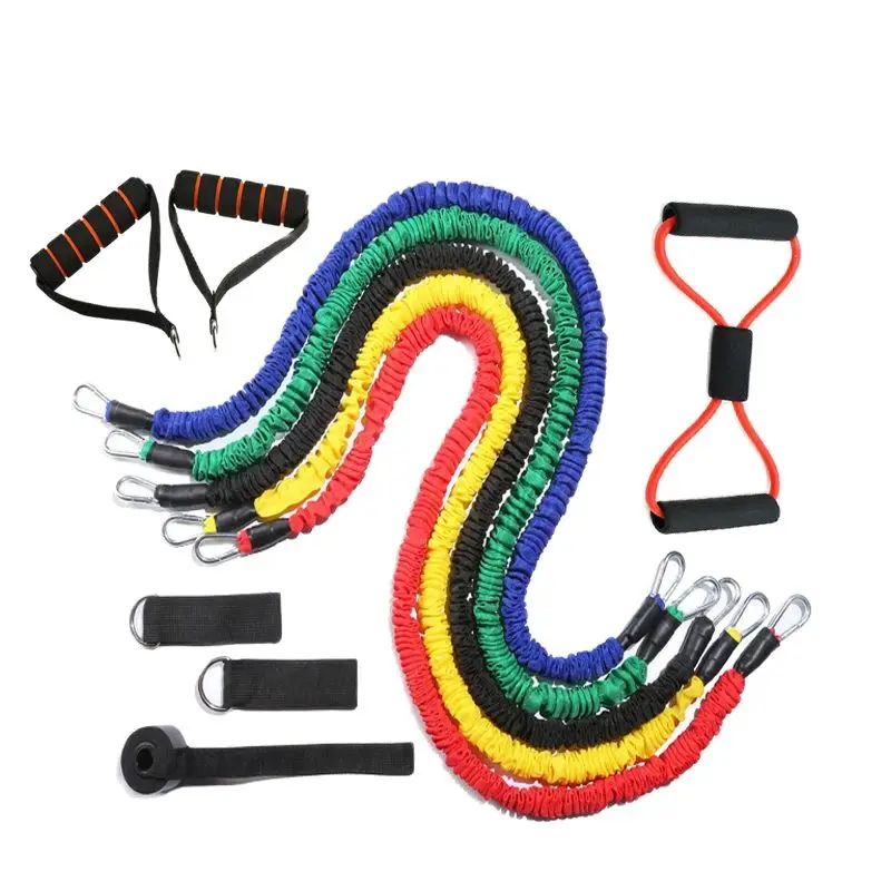 

Elastic Rope Fitness Male Pull Band Multifunctional Anti-Break Exercise Chest Muscle Equipment Home Resistance Multiple Styles