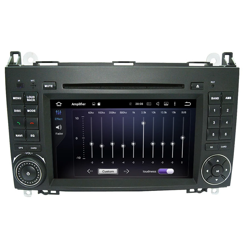 Android 10 0 Восьмиядерный автомобиль 2 din DVD GPS для Mercedes Benz Sprinter W209 W169 B200 B-class W245 B170 RAM 64G