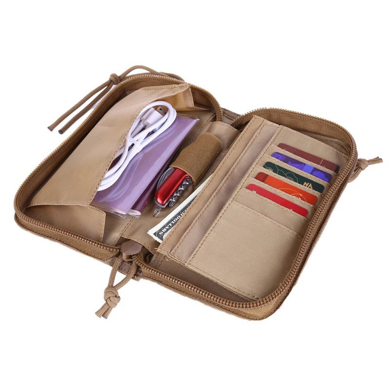 Тактический кошелек Molle поясной держатель для ремня военный рюкзак сумка-клатч