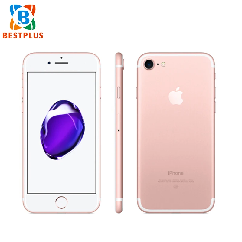 T-Mobile версия Apple iPhone 7 A1778 LTE мобильный телефон 4," 2 Гб ОЗУ 32 ГБ/128 ГБ/256 Гб ПЗУ отпечаток пальца NFC одна SIM смартфон