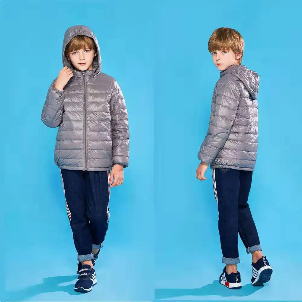 

Coats Girls Boys Winnter Down Jacket New Childrens Clothes Rainproof and Waterproof Kids Plus Size White Duck Down High Quality