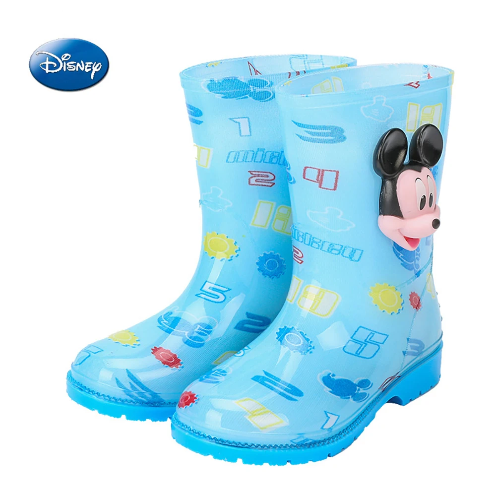Непромокаемые сапоги для девочек и мальчиков Мультяшные диснеевские