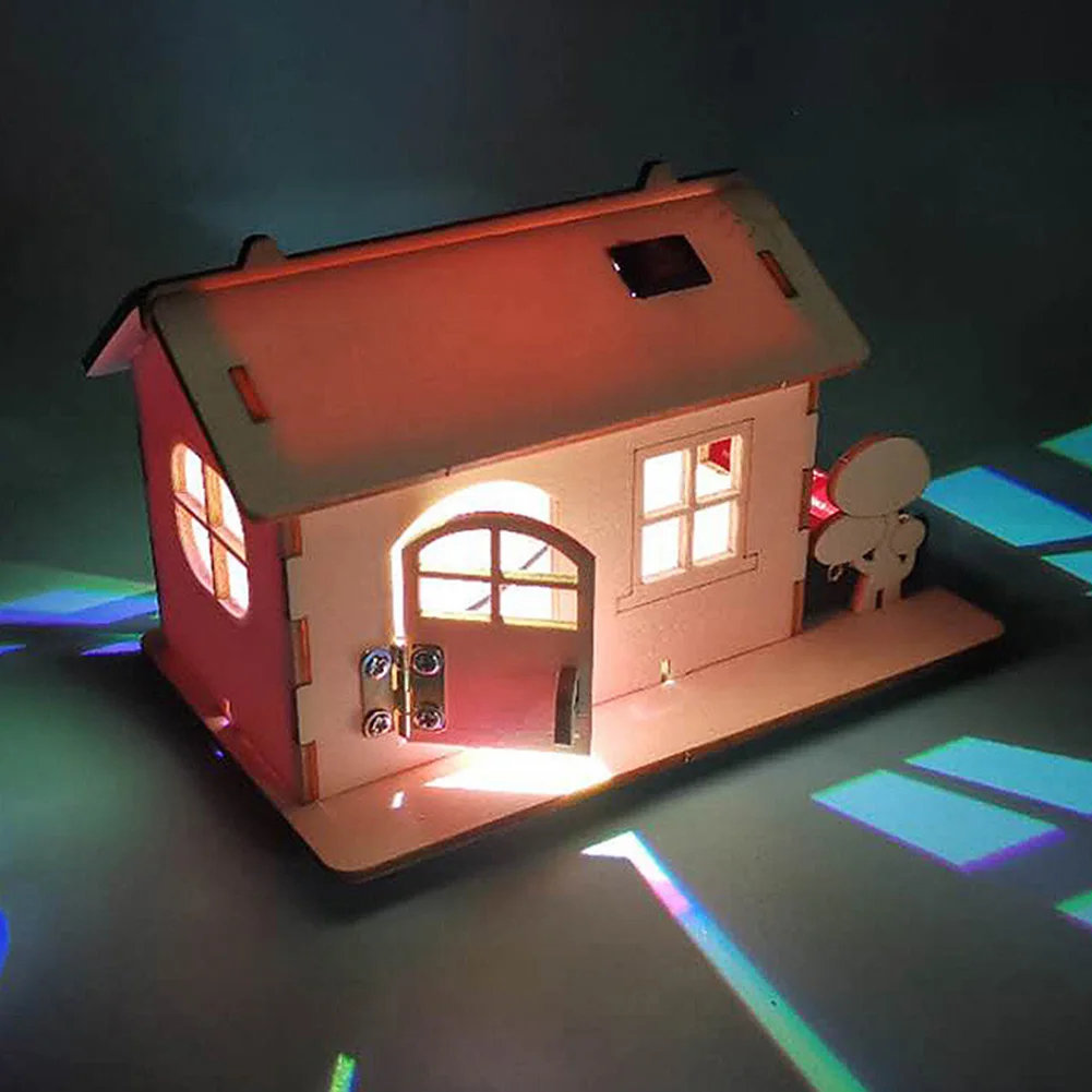 

DIY Wooden Cabin Handmade Assembly Building Model with Light Handmade Wooden Cabin Assembly Building Model Toy Set with Light