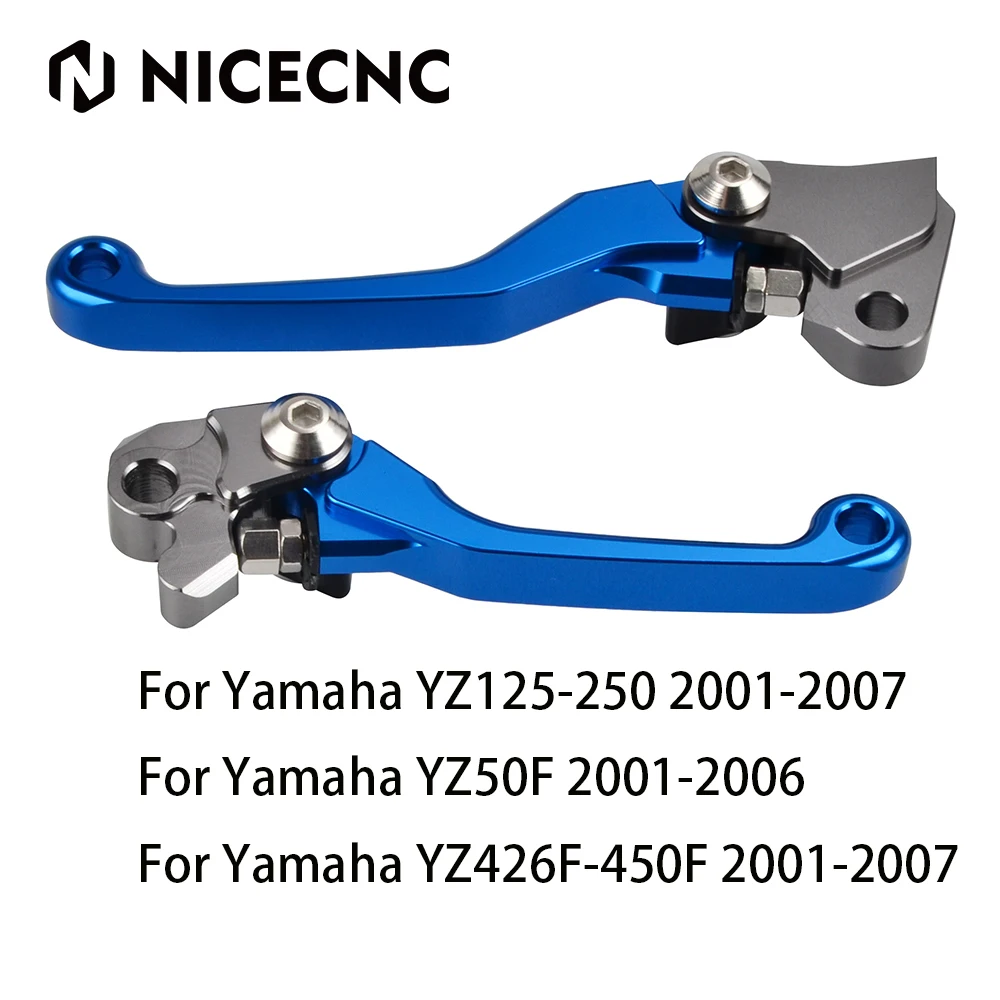 Рычаг сцепления тормоза NICECNC для Yamaha YZ 125 250 250F 450F 01-19 426F 01-07 09-19 125X 17-19 250X 16-19 YZF 450 426