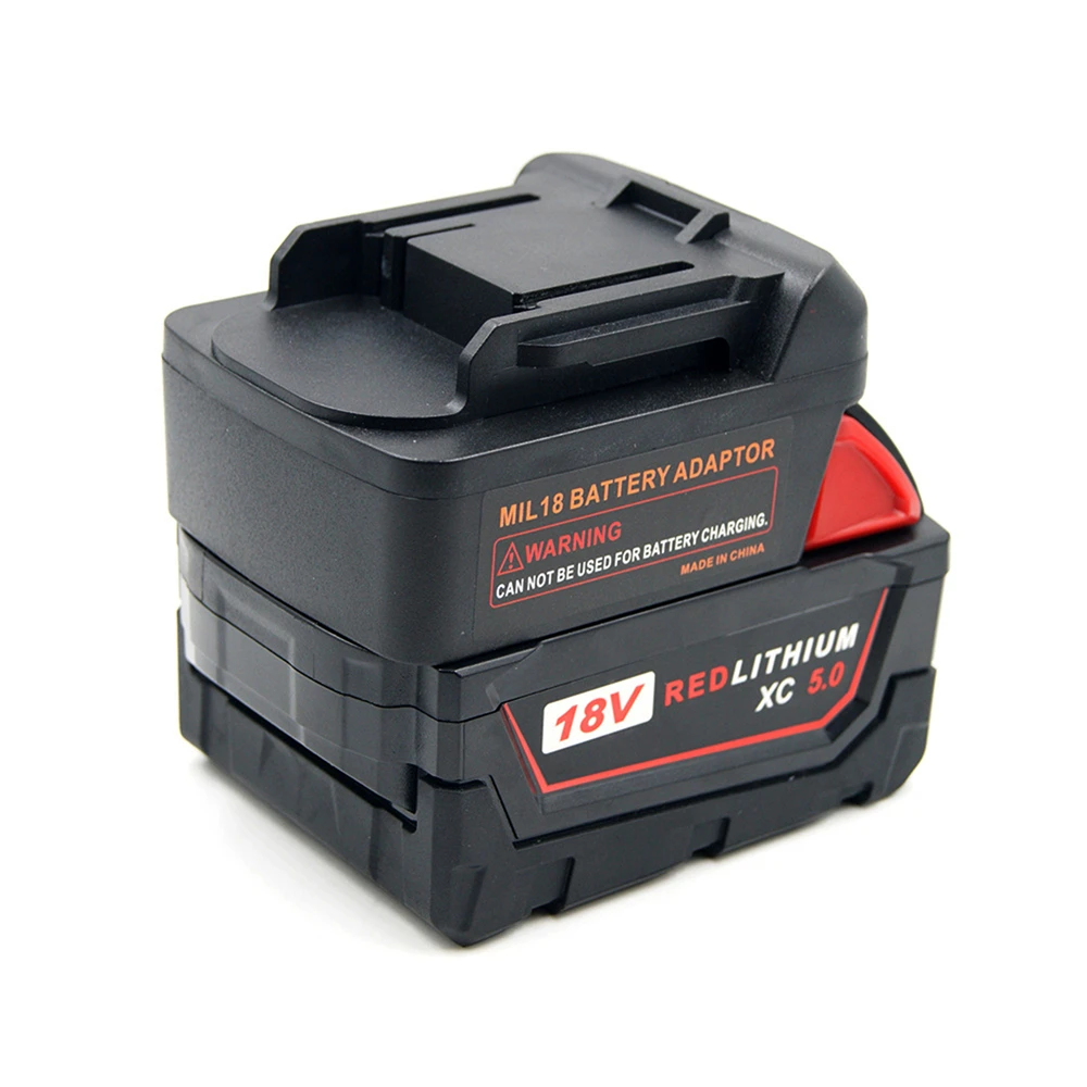 

Milwaukee M18 18V Li-ion Battery to MAKITA 18V BL Series Li-ion Battery Tool Adapter Accessories