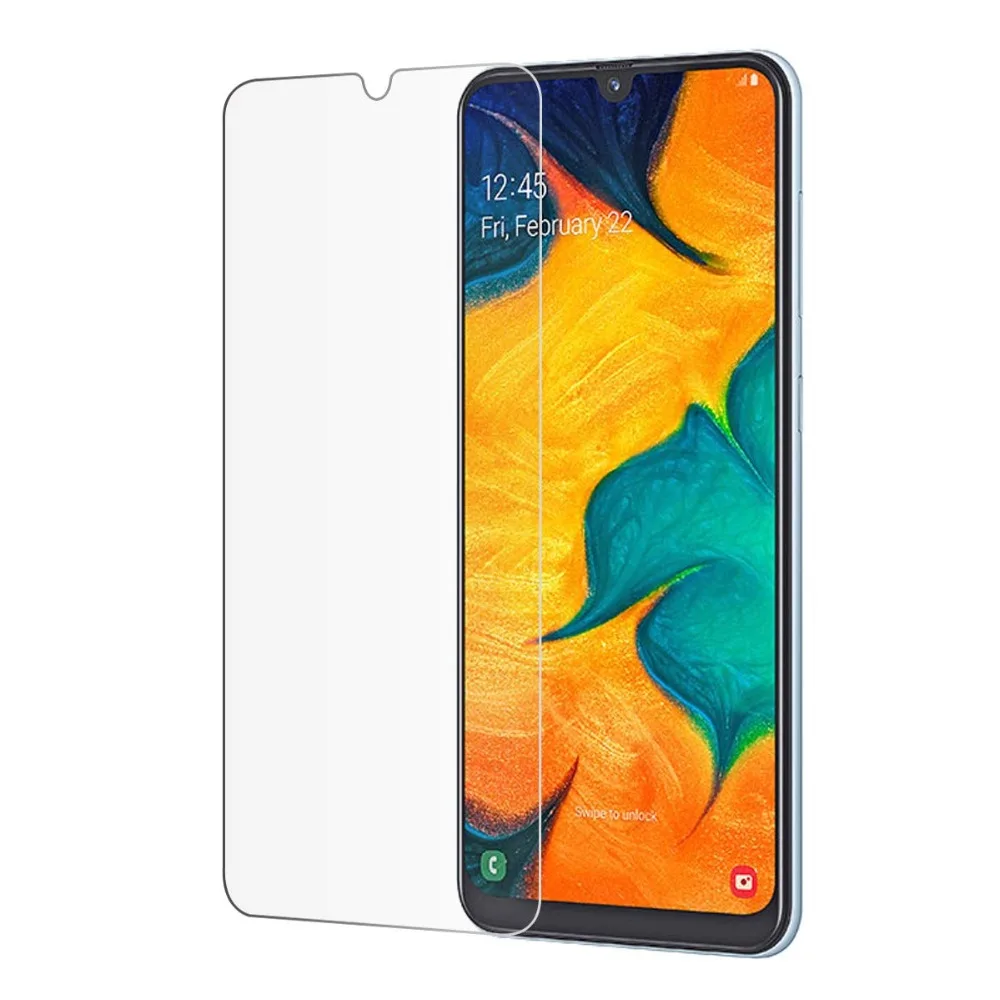 9H 2.5D стекло для SAMSUNG Galaxy A30 закаленное без пузырьков гарантия на телефон защитная