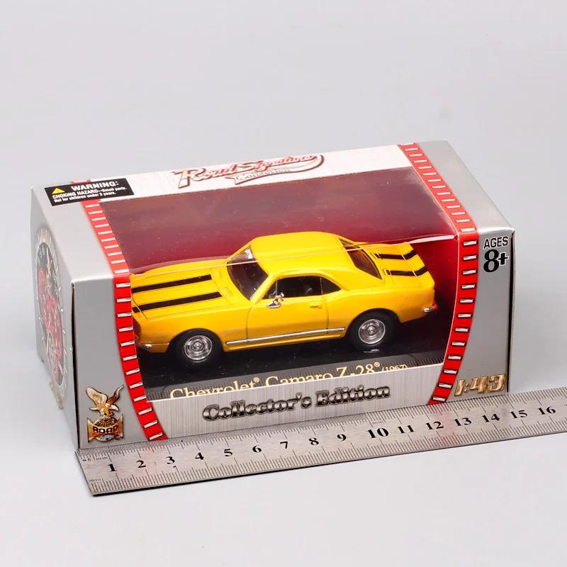 

1/43 Scale mini classics vintage 1967 Chevrolet Camaro Z28 muscle car model Diecasts & Toy Vehicles gift for kids boy collection