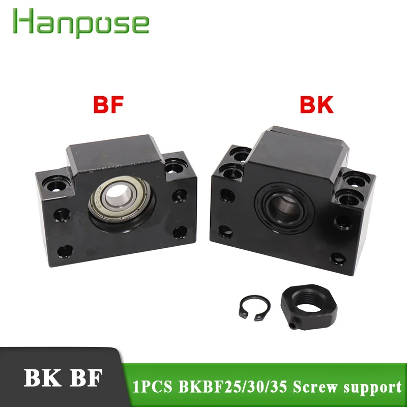 1 шт. SFU1204 опорный блок BK25 BF25 BK30 BF30 BK35 BF35 для SFU1605 шариковый винт NEMA17 аксессуары