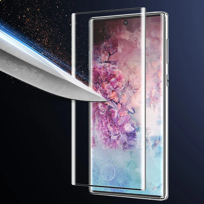 3D полное закаленное стекло для samsung Galaxy Note 10 Plus Защитная пленка для экрана для samsung Galaxy Note 10 10 Plus