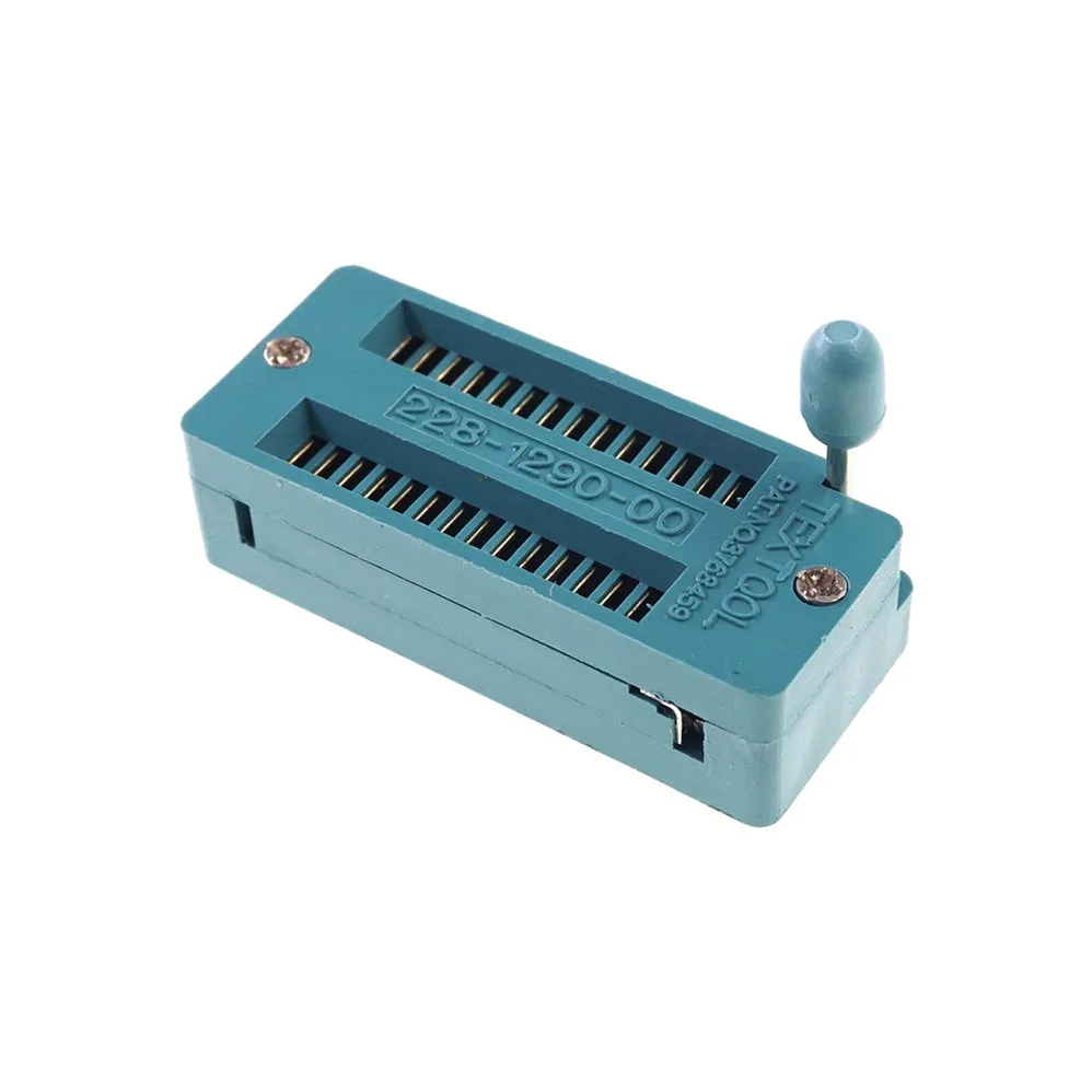 Инструмент для тестирования IC DIP ZIF ZIP Socket 28 Pin Pitch 1 78 мм 778 двухрядный интервал 10 16 0 4