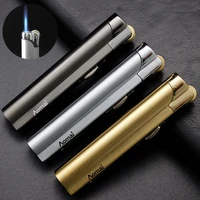 aomai unusual mini turbo lighter flints metal gas lighter gadgets for men cigarette lighters cigar smoking accessories