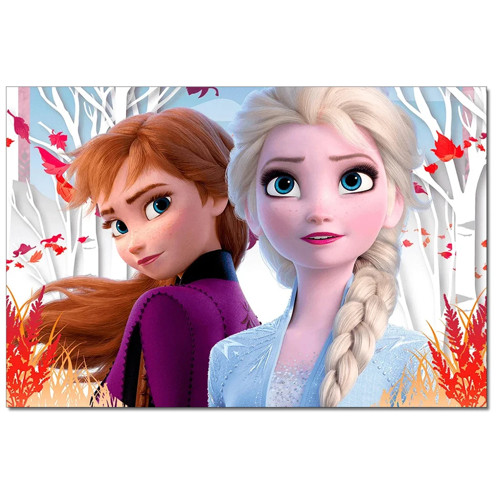 Алмазная картина Disney 5D Холодное сердце Новое поступление Мультяшные сестры