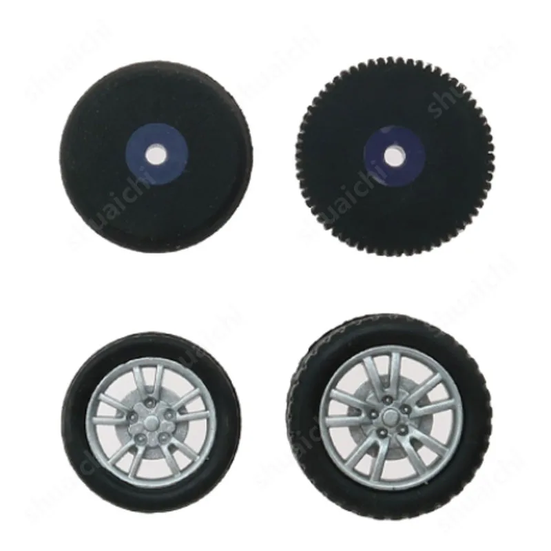 10 шт pc игрушка резиновые колес