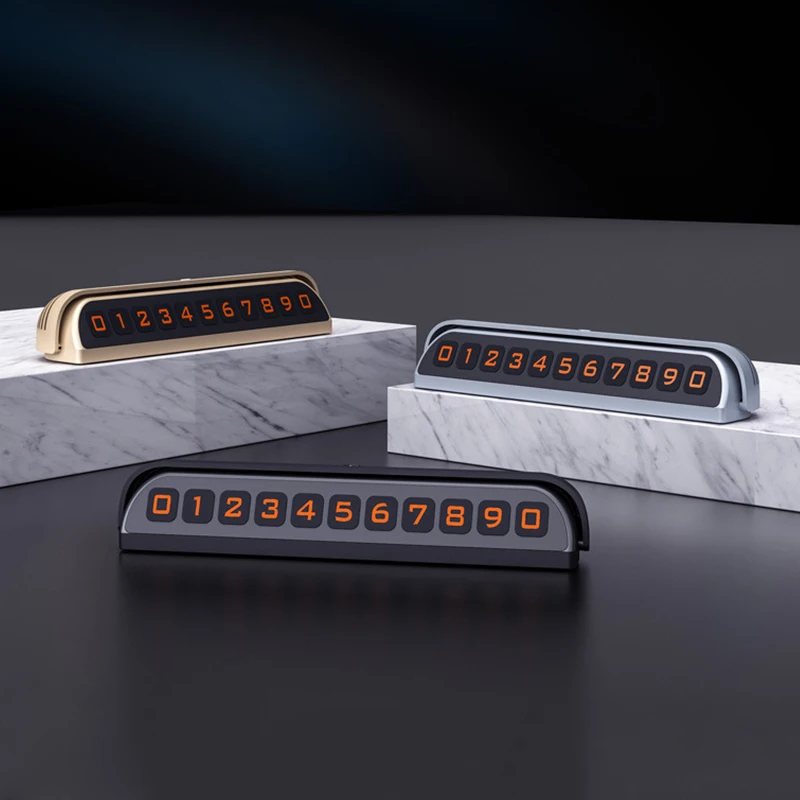 Скрытый номер телефона наклейка люминисцентный ночник Невидимый знак парковки в