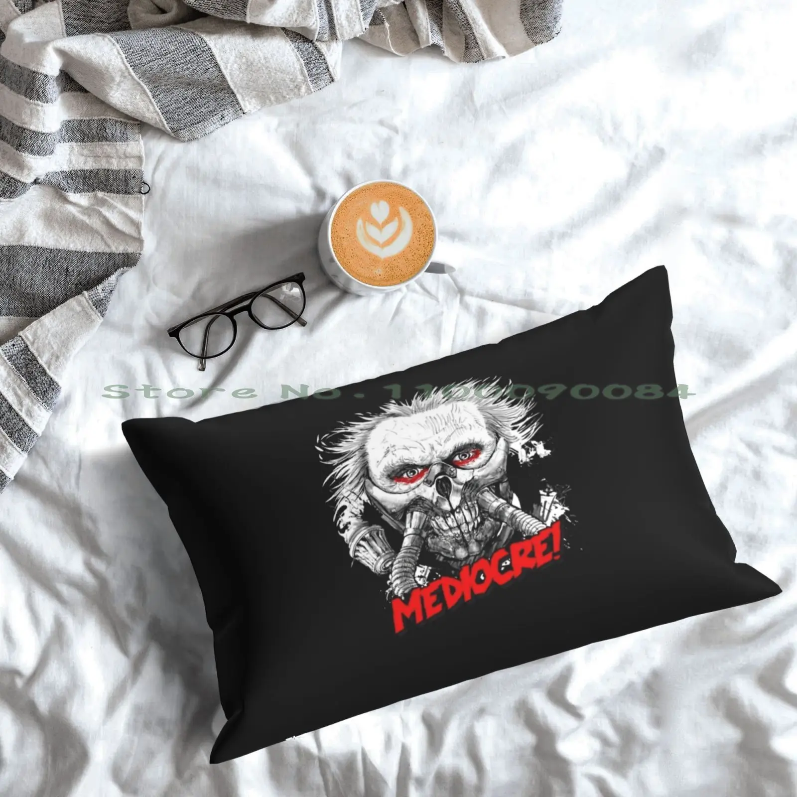 Чехол для подушки посредственный Max чернильный художественный 20x30 50*75 куб дивана