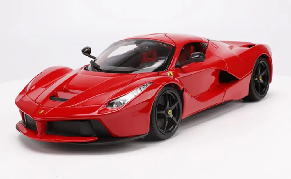(JZ) Bburago 1/18 1:18 Ferrari LaFerrari спортивный гоночный автомобиль модель с литым дисплеем