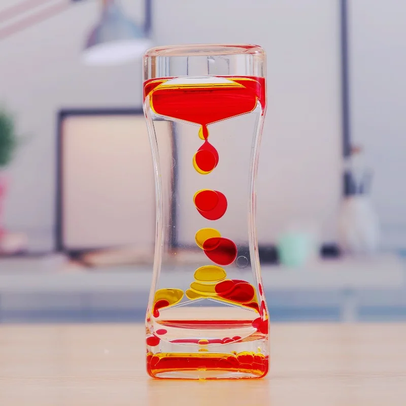 1 шт. забавная Классическая Игрушка таймер Спиннер акриловые песочные часы