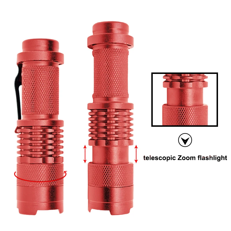 Новый светодиодный мини фонарик 5 Вт 2000 люмен фонарь 3 режима Q5 Водонепроницаемая