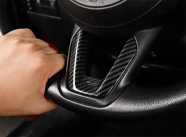 Аксессуары для салона автомобиля, авто Руль отделка Литье для Mazda 3, Стайлинг автомобиля