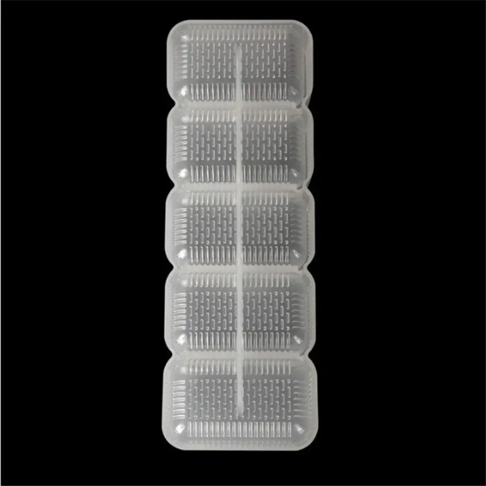 

Hot Sale 5Pcs Food Grade Plastic Nigiri Sushi Maker Rice Ball Mold 5 Rolls Maker Non Stick Press Bento DIY Tool new arrival