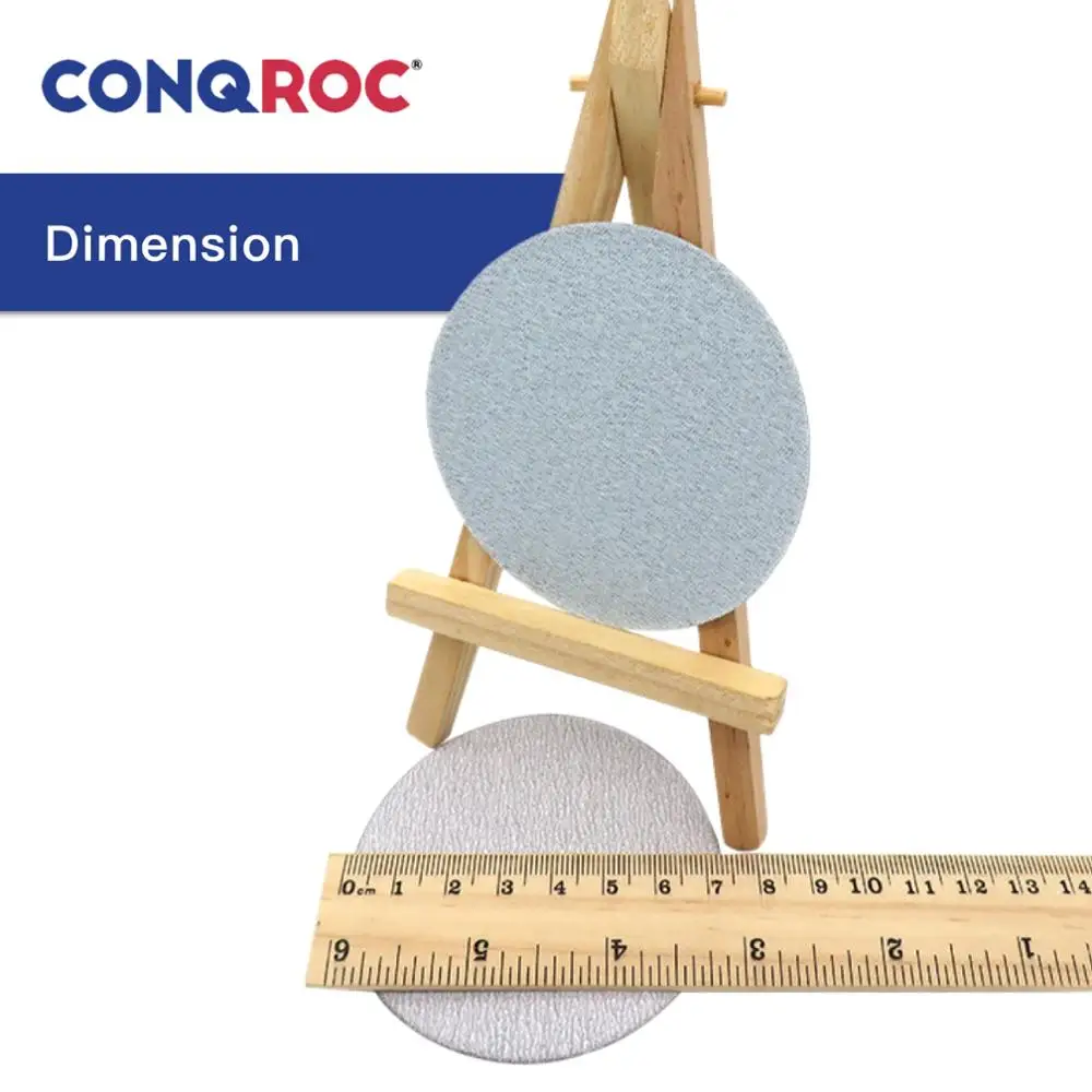 200 шт. трехдюймовые шлифовальные диски из оксида алюминия 75 мм|Абразивные