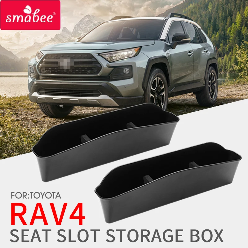 SMABEE ящик/сумка для хранения на сиденье TOYOTA RAV4 2016 ~ 2019 ящик аторгажа автомобиля